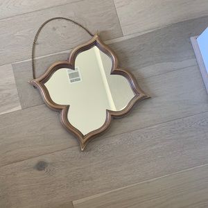 Anthropologie Gold Mirror